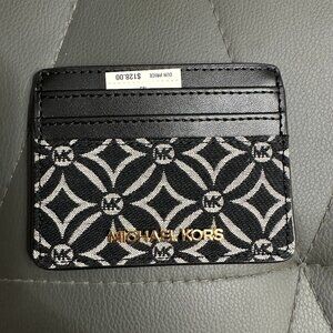 Michael Kors Women Large Fashion Credit Card Case ID Holder Wallet, MSRP $128